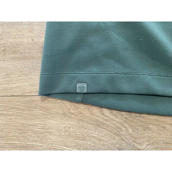 Lululemon Softstreme Sweatshirt Womens L Green Crewneck Boxy Henley Pullover - Picture 8 of 8